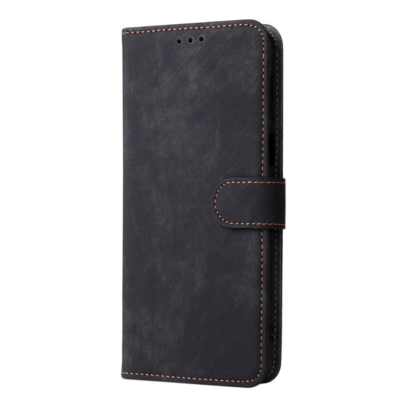 Etui Oppo Reno 14 F 5G RFID-bescherming Suède-effect met riem