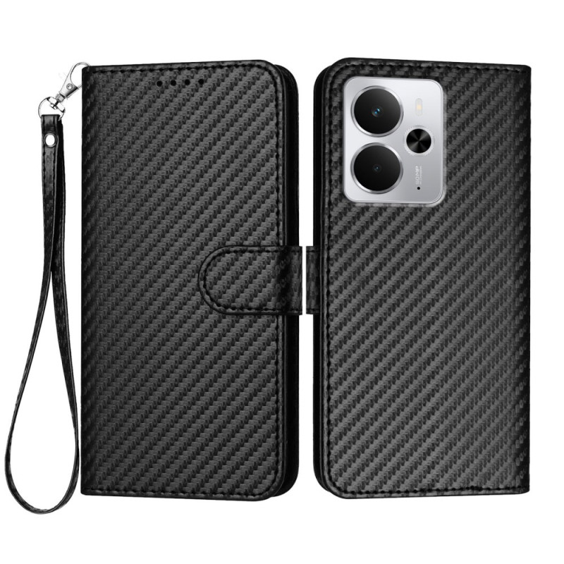 Realme 14 5G / P3 5G Koolstofvezel Lanyard Case