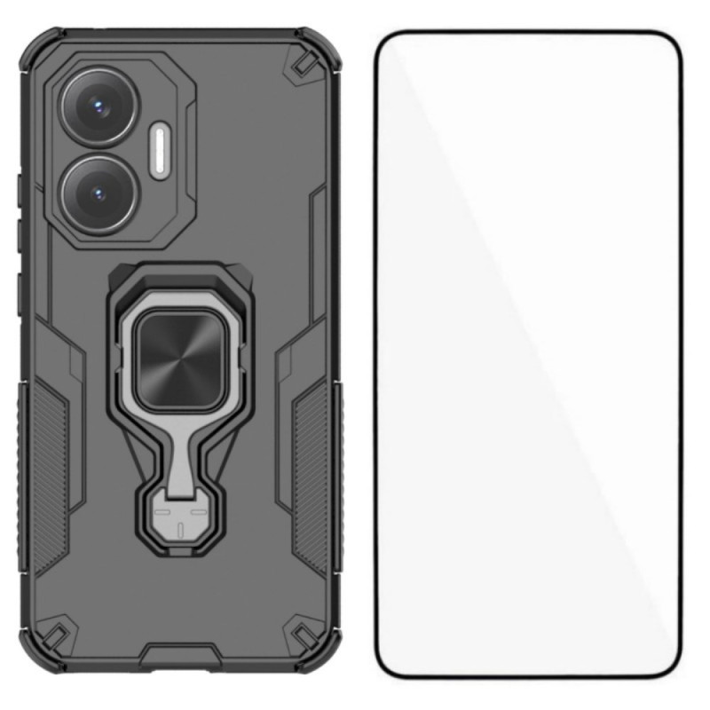 Poco F7 Ultra Resistent Hoesje met Schermbeschermer