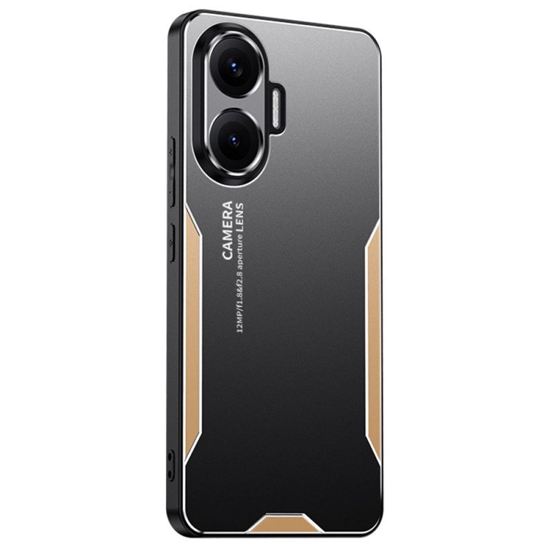 Poco F7 Metalen Effect Hoesje