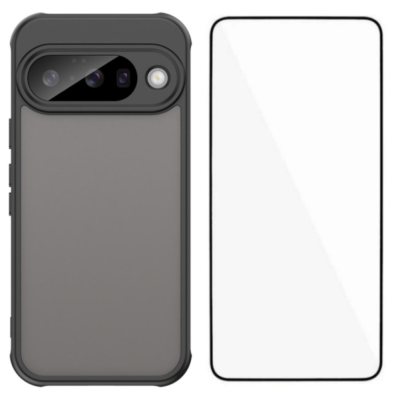 Google Pixel 10 Cover Frosted met Beschermende Schermfolie
