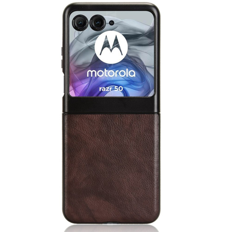 Hoes Motorola Razr 60 lychee textuur