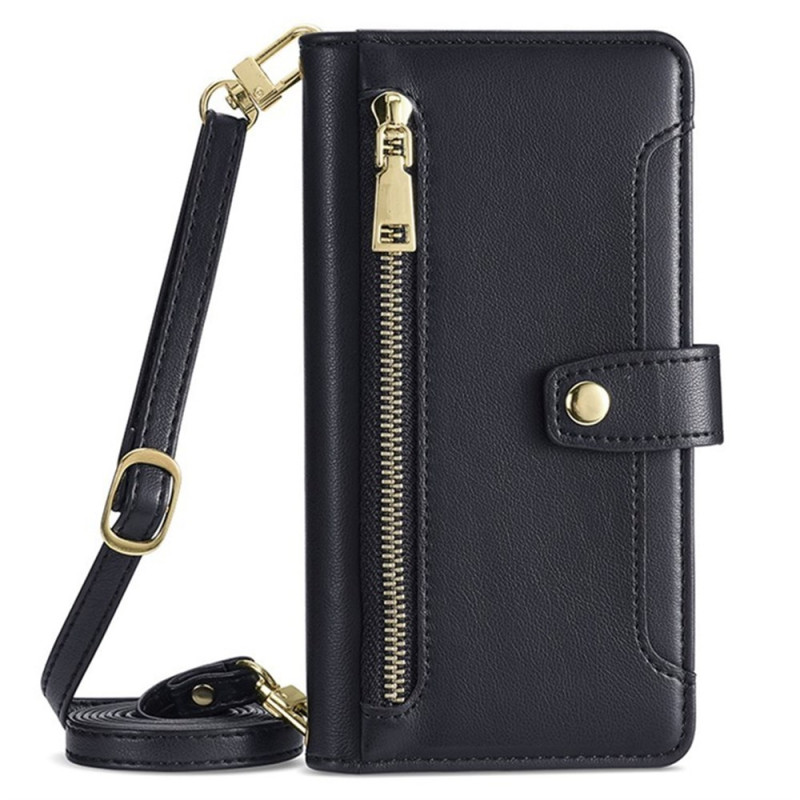 Realme C71 etui met rits en riemen