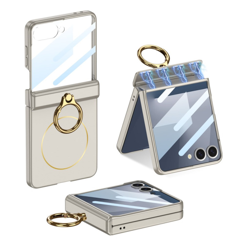 Samsung Galaxy Z Flip 7 magnetisch hoesje met GKK steunring