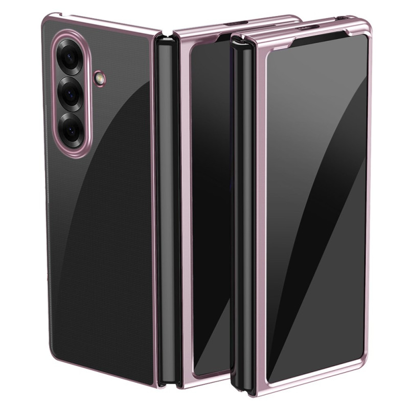Samsung Galaxy Z Fold 7 Hoesje Metalen Effect Rand