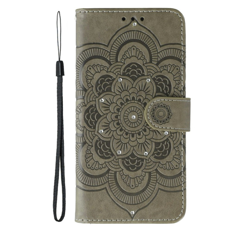 Hoesje Google Pixel Pro XL / 9 Pro XL Mandala Strass
