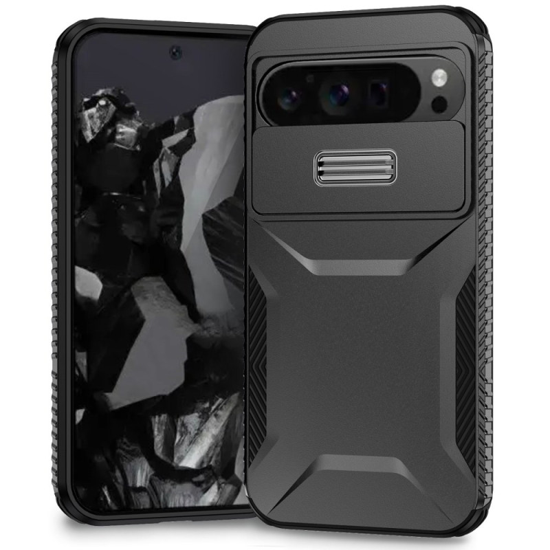 Google Pixel 10 Pro XL / 9 Pro XL Hard Shell met uitschuifbare camera cover
