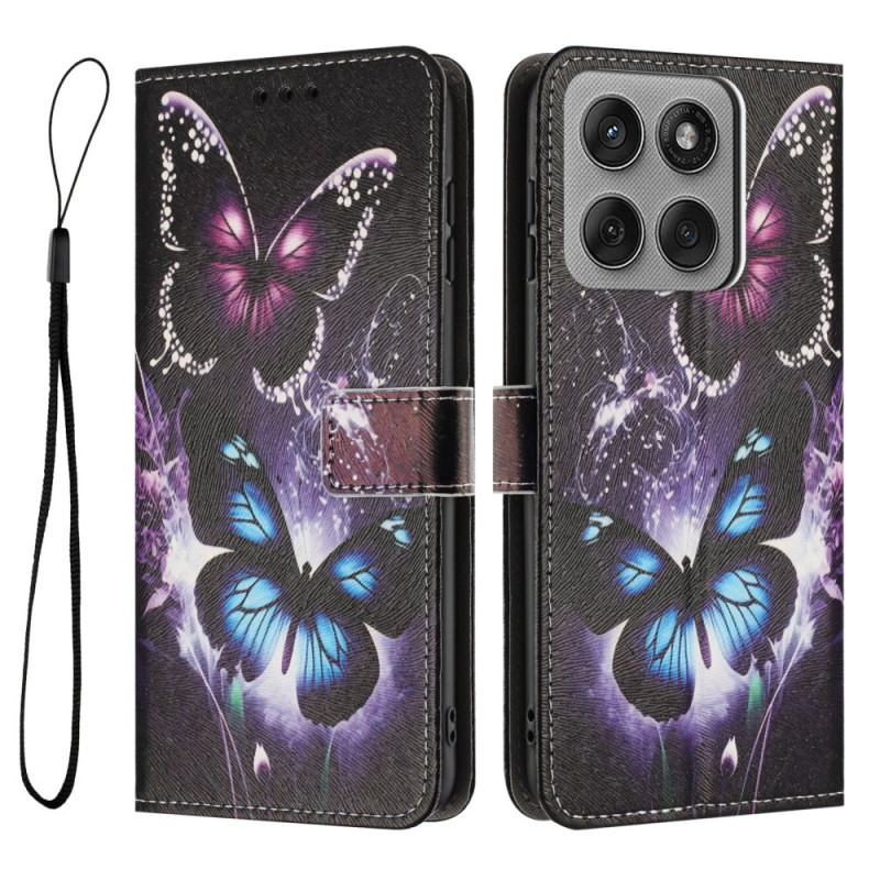 Motorola Edge 60 Pro Etui Twee vlinders
