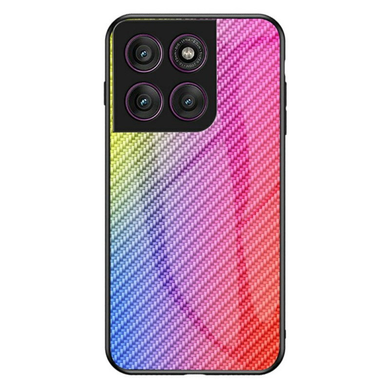 Hoesje Motorola Edge 60 Pro Gehard glas koolstofvezel