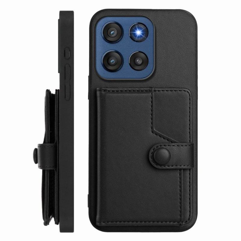 Hoes Motorola Edge 60 Stylus Kaarthouder en Voet