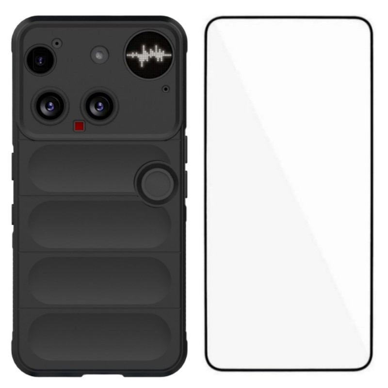 Nothing Phone
 Cover (3) Non-slip met Screen Protector