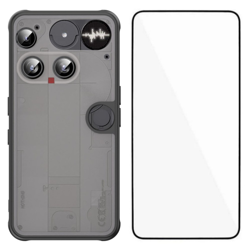 Nothing Phone (3) Hybride hoesje met screenprotector
