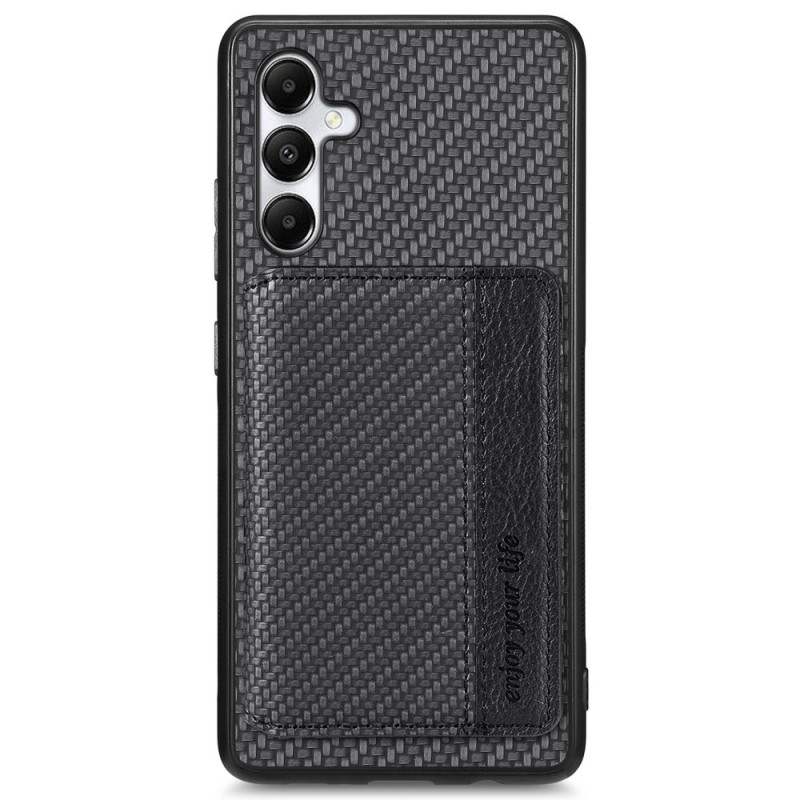 Samsung Galaxy A05s Koolstofvezel hoesje met kaarthouder