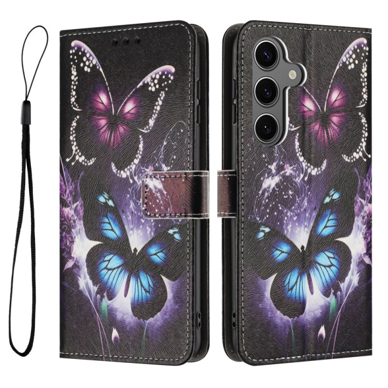 Galaxy S25 FE hoesje met twee vlinders