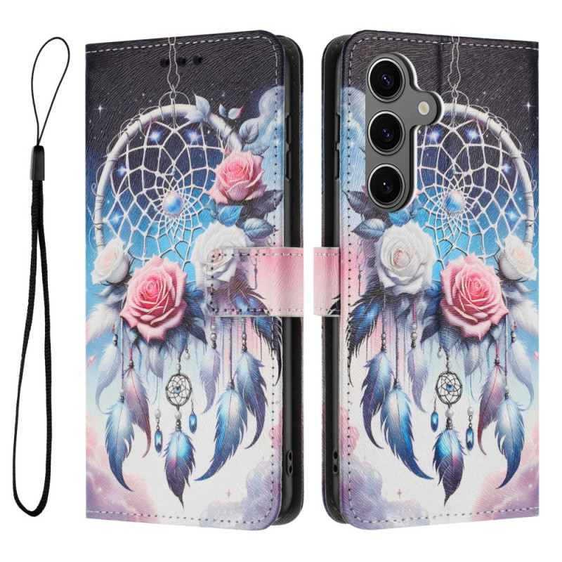Samsung Galaxy S25 FE Etui Bloemen dromenvanger