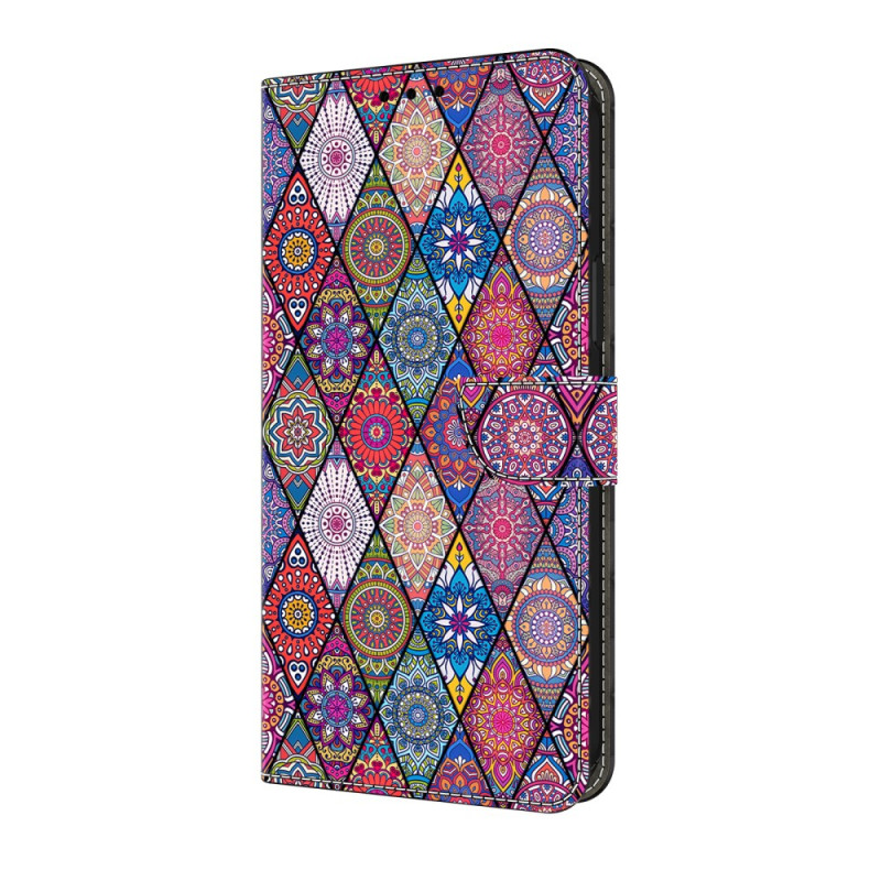 Samsung Galaxy S25 FE Patchwork Etui