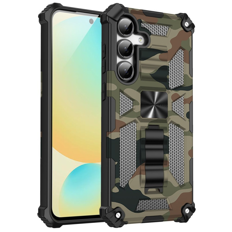 Samsung Galaxy S25 FE Camouflage Design Hoesje met Standaard