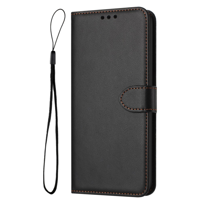 Samsung Galaxy S25 FE kunstlederen hoesje effen