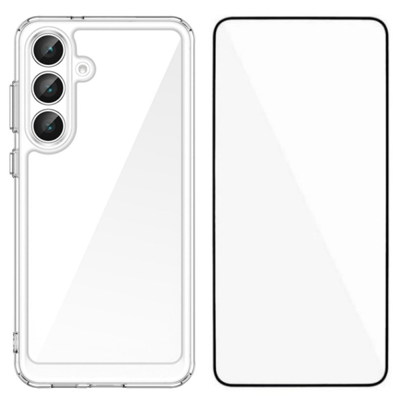 Samsung Galaxy S25 FE Clear hoesje met screenprotector
