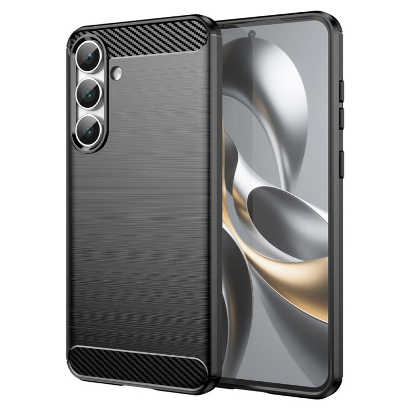 Samsung Galaxy S25 FE Geborsteld Koolstofvezel Hoesje