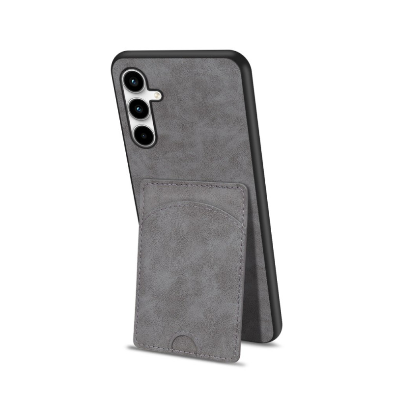 Samsung Galaxy S25 FE Leren Effect Hoesje en Kaarthouder
