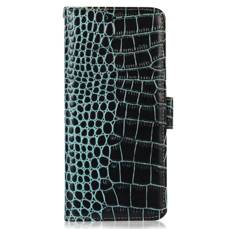 Samsung Galaxy S25 FE hoesje met krokodillenmotief