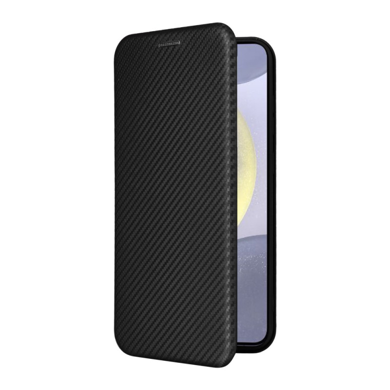 Flip cover Samsung Galaxy S25 FE Koolstofvezel