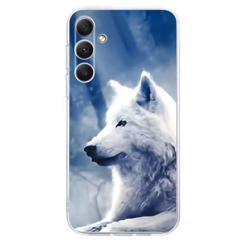 Samsung Galaxy S25 Hoesje FE White Wolf