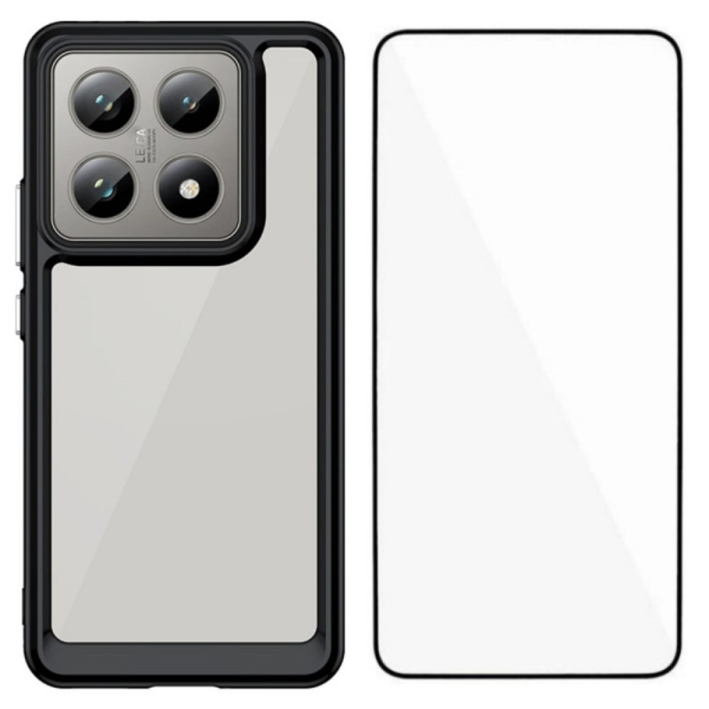 Xiaomi 14T Hybride Hoesje met Schermbeschermer