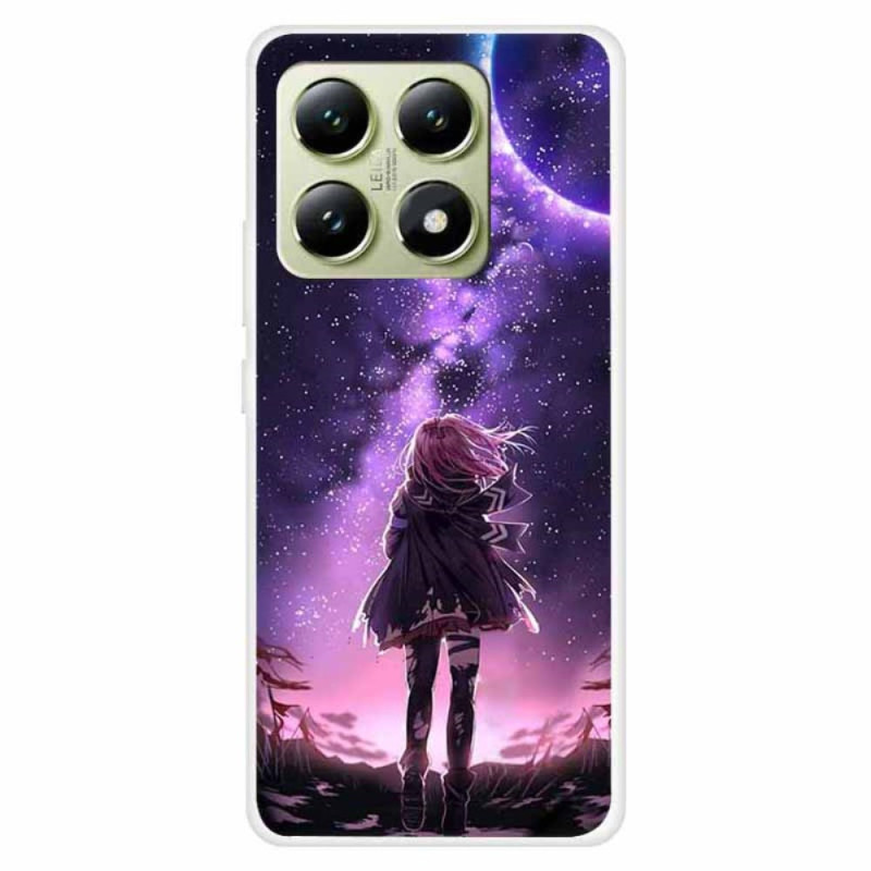 Coque Xiaomi 14T Étoiles et Fille