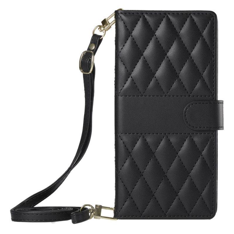 Xiaomi 14T Design Premium hoesje met sleutelkoord en schouderriem