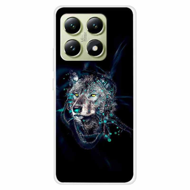 Xiaomi 14T Wolf Design Hoesje