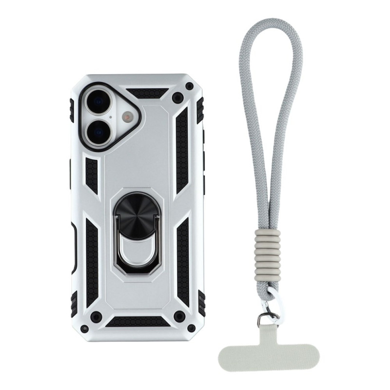 iPhone 17 hoesje 360° roterende steun en riem