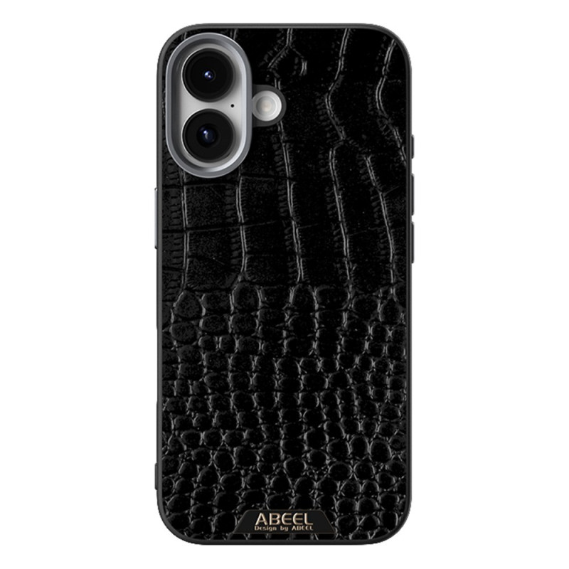 Compatibel iPhone 17 hoesje MagSafe Croco Effect ABEEL