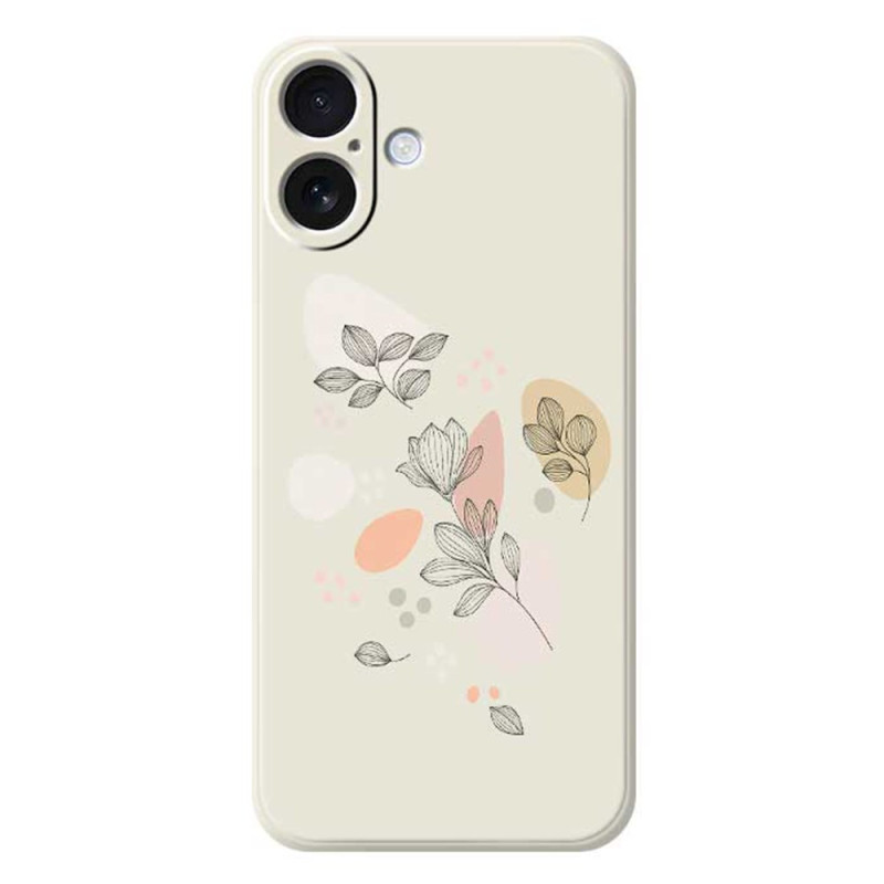 Coque pour iPhone 17 Feuilles Esquissées