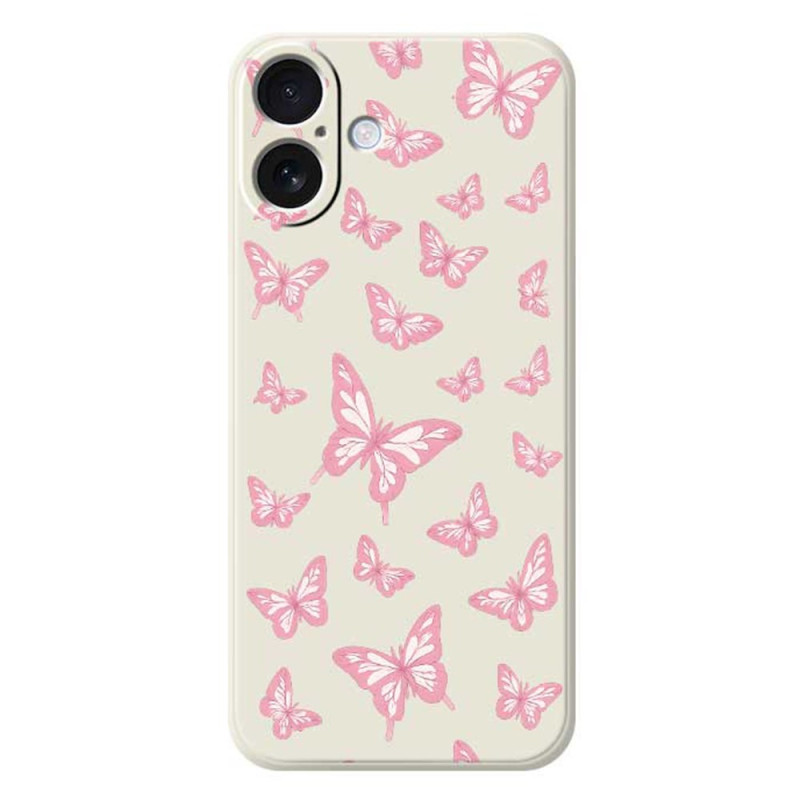 iPhone 17 Silicone Vloeibare Vlinders
