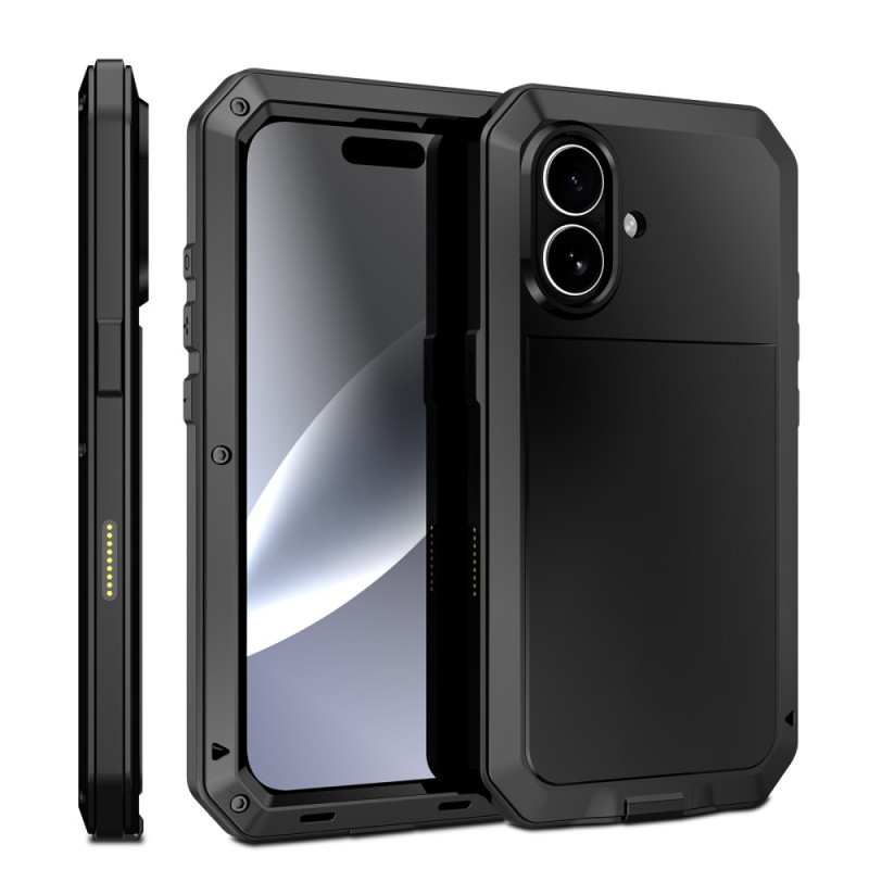 Hoesje voor iPhone 17 met geharde glazen screenprotector
