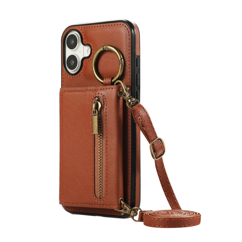 Hoesje iPhone 17 Portemonnee met rits
