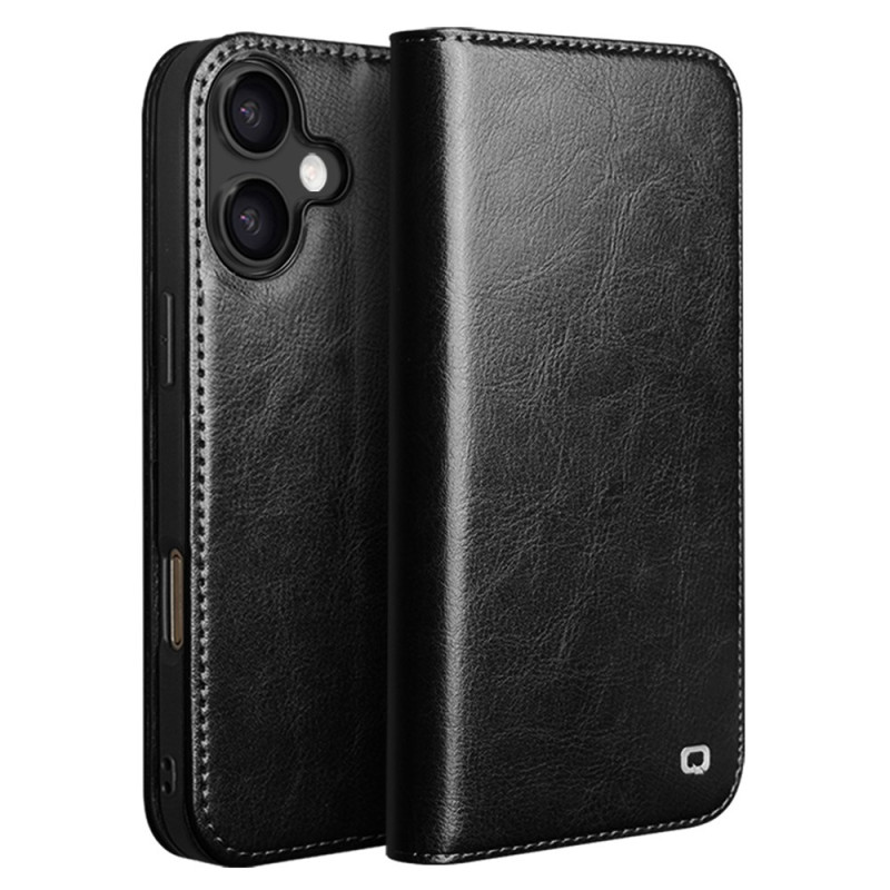 Flip Cover iPhone 17 Leren Portemonnee QIALINO