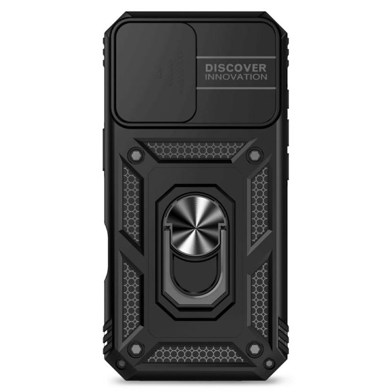 Ultrabestendige iPhone 17-behuizing met steunring en camerabeveiliging