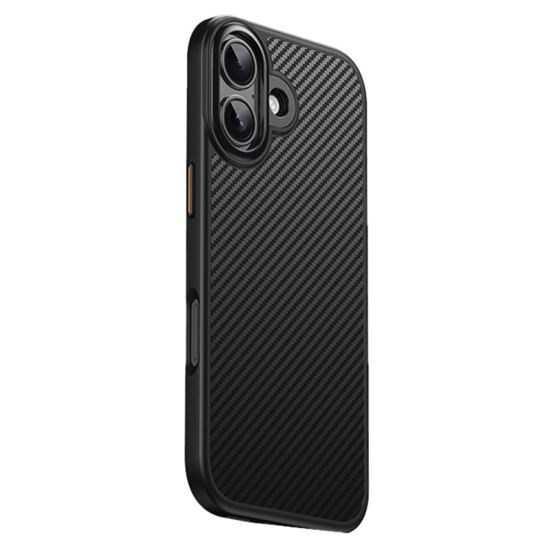 iPhone 17 Hoesje MagSafe Classic Carbon Compatibel