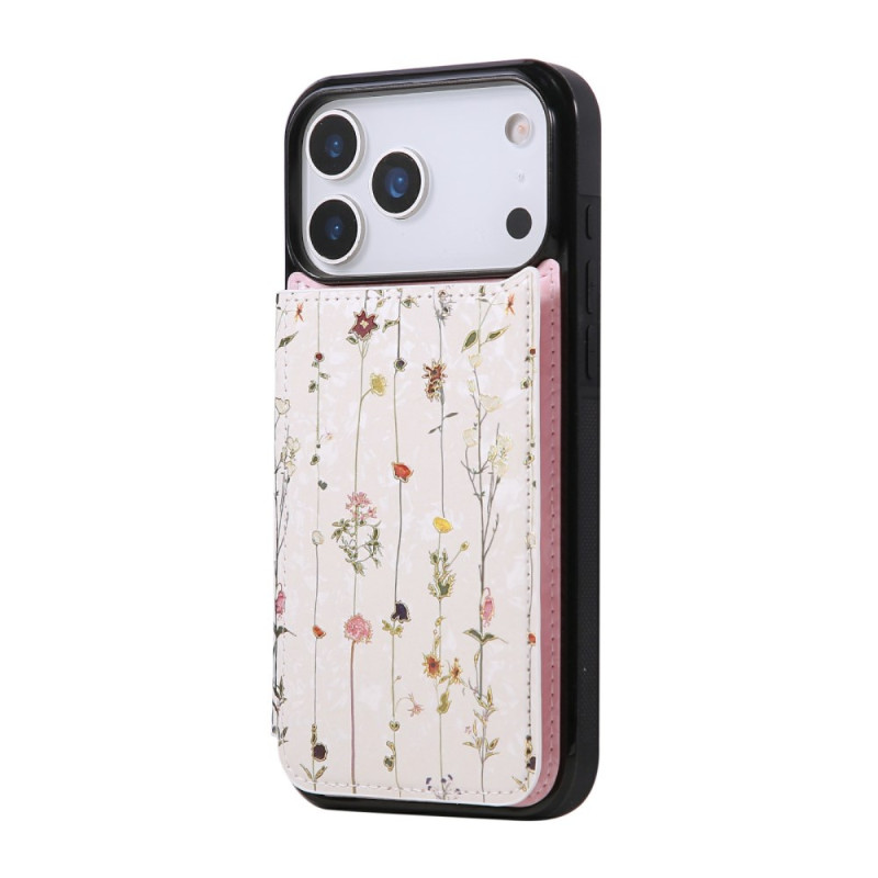Hardcase iPhone 17 Pro Kaart etui Fleurettes