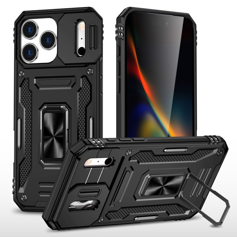 iPhone 17 Pro hoesje met schuiflensbescherming en ondersteuning