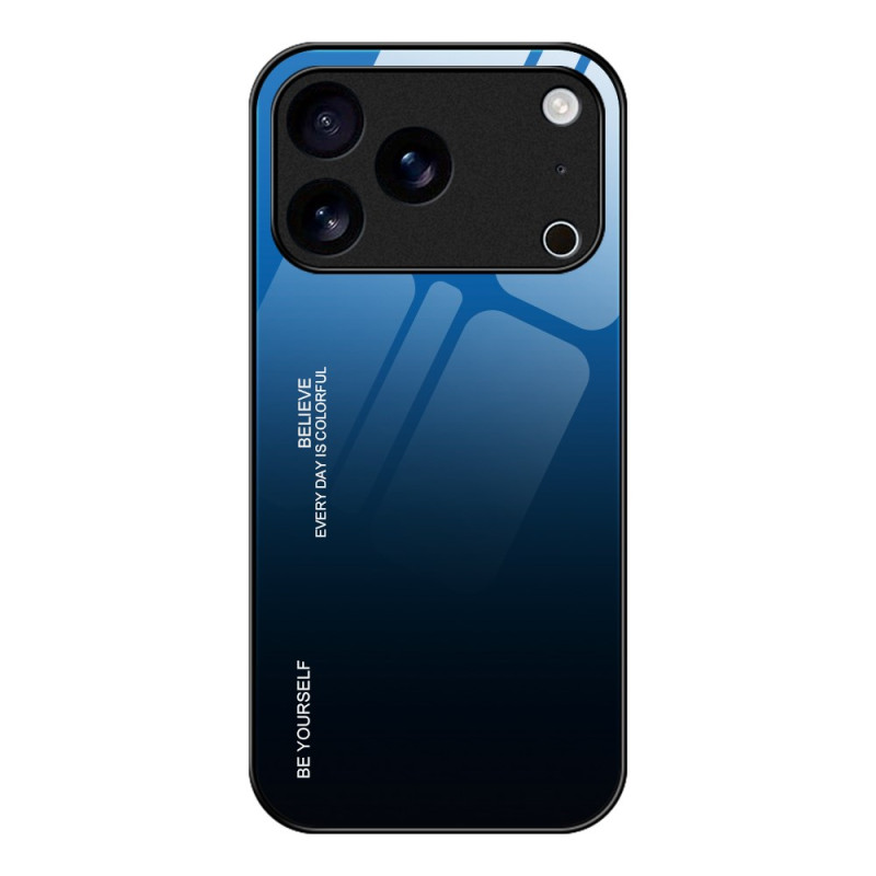 Hoesje iPhone 17 Pro Getemperd Glas Wees Jezelf