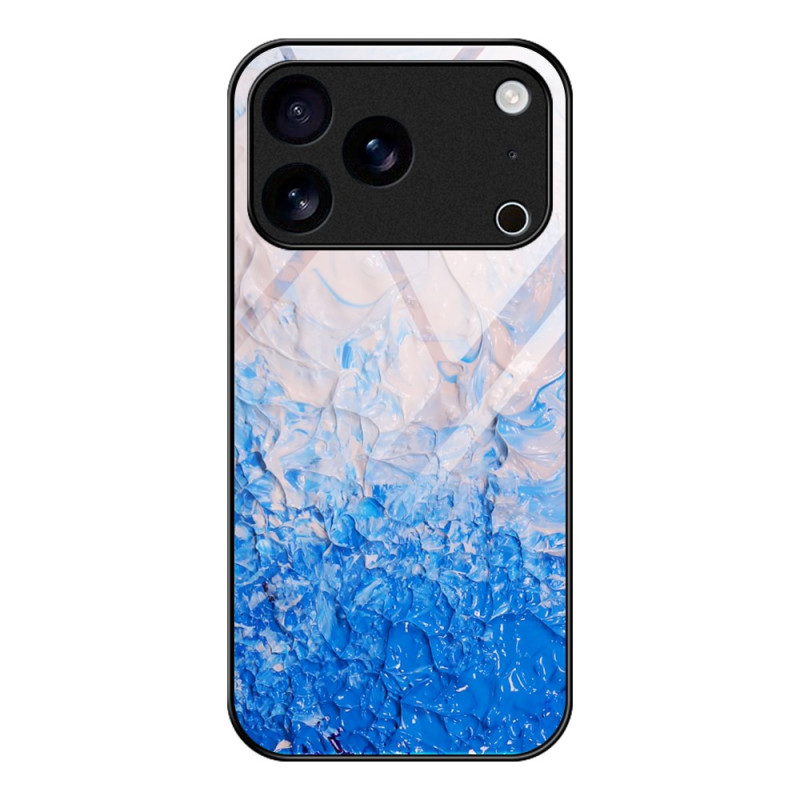 Hoesje iPhone 17 Pro Marmer van gehard glas