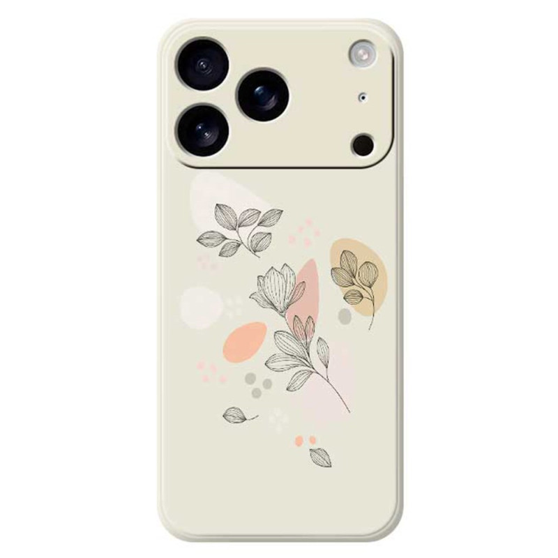 iPhone 17 Pro Liquid Silicone Case Geschetste bladeren