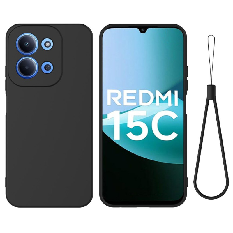 Xiaomi Redmi 15C 4G / 5G Liquid Silicone Lanyard Case