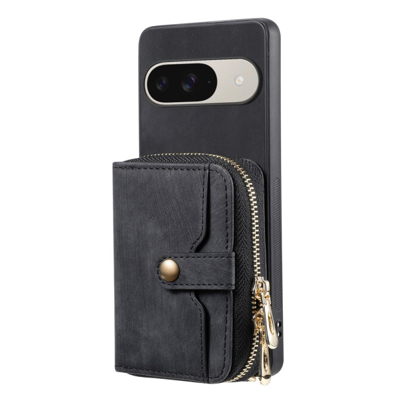 Hoesje Google Pixel 10 Kaartetui met rits en schouderriem