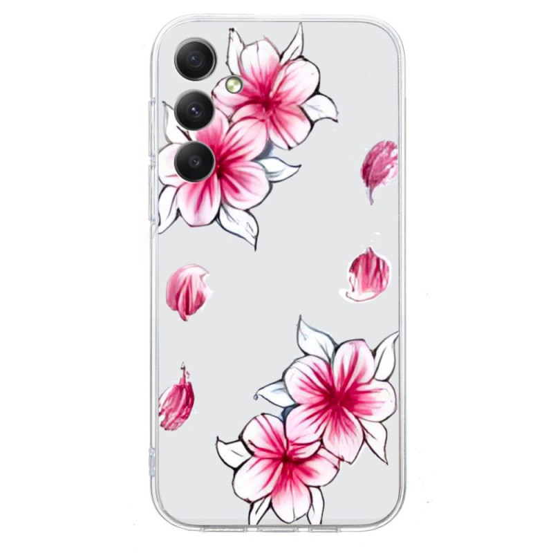Samsung Galaxy A07 Sakura patroon hoesje