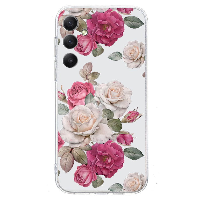 Samsung Galaxy A07 Pioenroos hoesje